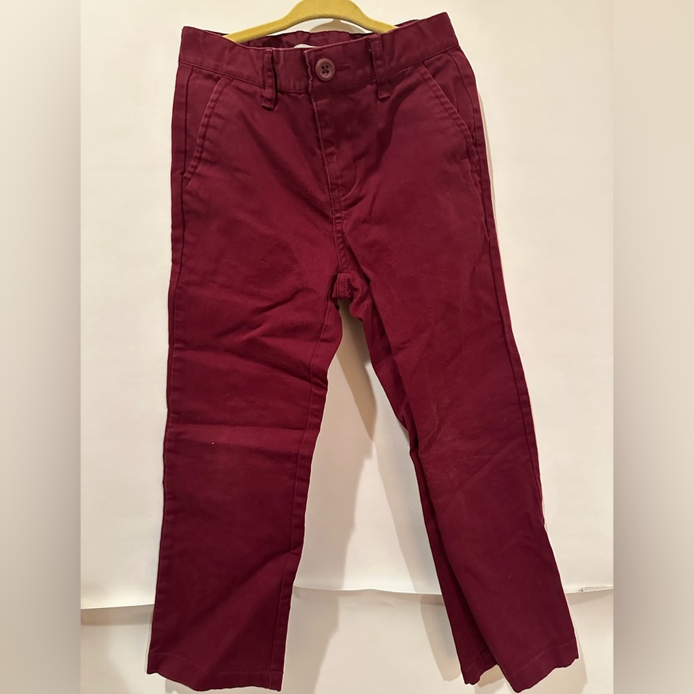 Boys maroon dress pants old navy size 6